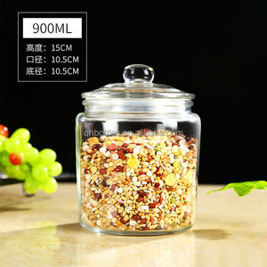 Vente <span class=keywords><strong>en</strong></span> gros de <span class=keywords><strong>grand</strong></span> <span class=keywords><strong>bocal</strong></span> <span class=keywords><strong>en</strong></span> <span class=keywords><strong>verre</strong></span> contemporain de qualité alimentaire 1 2 <span class=keywords><strong>5</strong></span> 10 20 <span class=keywords><strong>litres</strong></span> <span class=keywords><strong>bocal</strong></span> de garde-manger à large ouverture couvercle hermétique pour la cuisine - Product Image 5