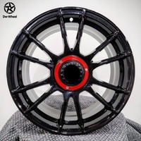 Jantes en alliage forgé sur mesure DW à cinq branches 18 19 20 21 pouces 5x114.3/112/120 PCD 139.7mm finition noire neuves pour G20/G38/M3/M4