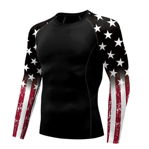 Service OEM : Maillot de compression anti-UV avec logo personnalisé pour les acheteurs de vêtements de sport en gros dans le monde entier - Product Image 1
