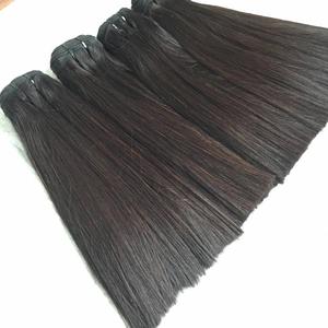 มัดผมทรงก้างปลานึ่งจากเวียดนามผมมนุษย์บางๆยังไม่ผ่านกระบวนการมหัศจรรย์100% ผมธรรมชาติเรียบ - Product Image 2