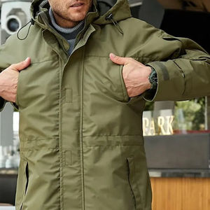 Chaquetas y abrigos de invierno para hombre, ropa de abrigo, cortavientos para hombre, parkas casuales gruesas y cálidas para hombre, abrigo y chaqueta. - Product Image 2