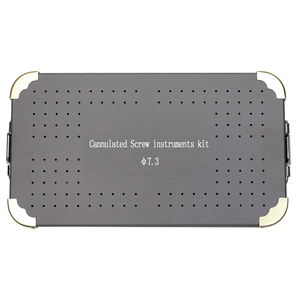 Kit d'instruments pour vis canulées, ensemble complet d'instruments chirurgicaux orthopédiques, manuel, certifié CE, pour la fixation des fractures osseuses - Product Image 6