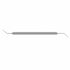 Espátula de Phaco de Doble Extremo de Acero Inoxidable Manual de Alta Calidad, Reutilizable, para Mano Izquierda, Herramienta Quirúrgica Oftálmica para Cataratas - Product Image 4