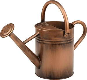 Arrosoir en cuivre vintage des années 1980, outil de jardinage durable, finition peinte - Product Image 4