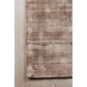 Fabricant de tapis en soie de bambou brun, tapis de luxe tissé à la main, vente en gros OEM, directement de l'usine - Product Image 5