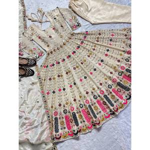Conjunto de traje de fiesta para mujer elegante vestido con bordado de secuencia - Product Image 1