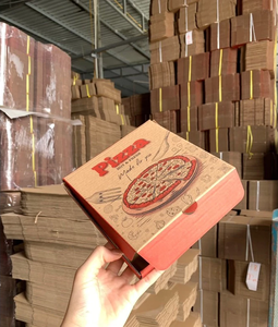 Boîtes à pizza en gros de qualité supérieure, recyclables, personnalisables, pour la livraison rapide, design gratuit, nouveau style, boîtes en papier - Product Image 4