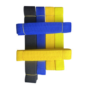 Cinturón de Karate Personalizable de Alta Calidad para Artes Marciales Mixtas (MMA), Taekwondo, Judo, Kung Fu, Equipo de Entrenamiento Transpirable - Product Image 3