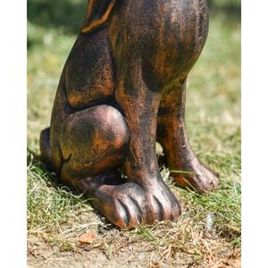 <b>Easter</b> Decoration Bronze Rabbit Bunnies Sculpture & <b>Ornament</b> For Garden Decor Supplies Hand Casted Technique - Product Image 6