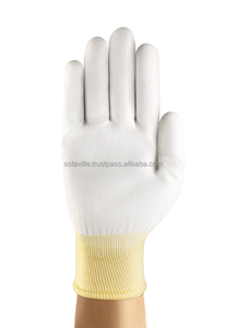 Guantes Ansell 48-125 de PU duraderos con agarre que ofrece alta tactilidad en condiciones secas a ligeramente grasas - Product Image 3