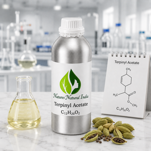 Acetato de Terpinilo, Producto Químico Aromático 100% Puro, Fabricante, Proveedor, Exportador, Grado de Fragancia, Grado Cosmético, OEM, Cardamomo - Product Image 1