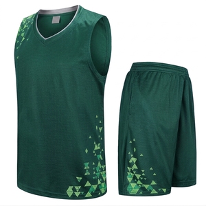 Ensemble de maillot de basket-ball pour homme, imprimé géométrique noir, débardeur sans manches, short, tissu respirant, vêtements de sport pour adulte, coupe régulière - Product Image 5