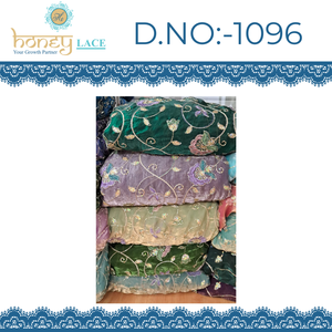 Tissu Fendy brodé respirant au toucher doux, vêtements de mariage, décoration intérieure, style élégant, accessoires de meubles de luxe non tissés - Product Image 3