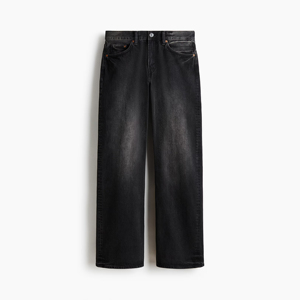 Jeans en denim coupe bootcut pour homme, coupe facile, confortables, délavés, style classique décontracté pour le quotidien, vente en gros - Product Image 6