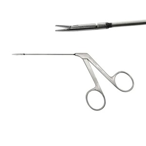 Pinces micro-alligator à dents, 6 pouces, instrument chirurgical ORL pour la chirurgie des oreilles et du nez, par Vaslcare - Product Image 1