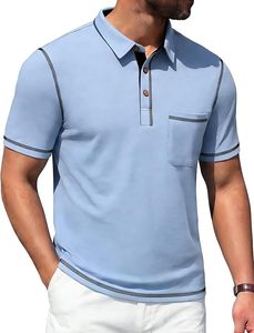 Camiseta Polo Urbana Legend de Algodón Suave, Corte Ajustado, Colección Elite Sports Performance, Secado Rápido para Hombre - Product Image 1