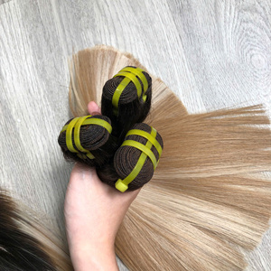 ผมมนุษย์ผสมสีบลอนด์แบบผสมกับกระดูกผมตรงคุณภาพหรูหรา - Product Image 4