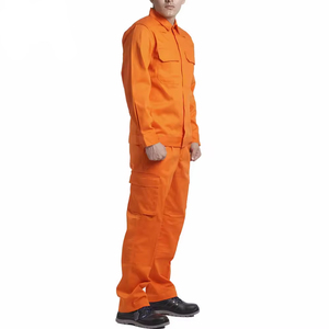 Overoles de Seguridad Industriales Resistentes al Fuego a Precio Económico, Etiqueta Personalizada, Todas las Tallas, Ropa de Trabajo Clase 2, Conjunto de Camisa FR con Múltiples Bolsillos - Product Image 4