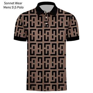 Casual Polo <b>Shirts</b> for Men Short Sleeve <b>Novelty</b> Graphic Print - Product Image 2