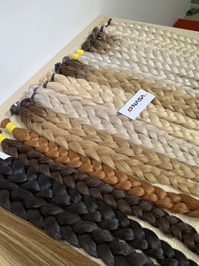 Super Double Drawn Vietnamese Hanoi Virgin Hair Keratin-bonded Flattip Extensions Weave <b>Bleached</b> Factory Price Full Cuticle Nasa - Product Image 4
