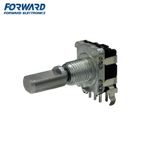 อุปกรณ์เข้ารหัสแบบหมุน FORWARD DC11B สำหรับงานอุตสาหกรรม ขนาด 11 มม. ความน่าเชื่อถือสูง แกนโลหะ DC5V ขั้วต่อแบบ PC ติดตั้งแนวตั้ง - Product Image 1