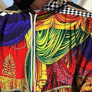 Sudadera con Capucha para Hombre, Forro Polar, Tie-Dye, Logotipo Personalizado, Lavado Ácido, Ropa de Moda Profesional para Invierno, Nuevo Estilo 2026 - Product Image 4