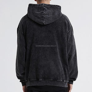 Fabricante de Sudaderas Vintage con Efecto Desgastado, Estilo Urbano Retro para Primavera, Sudadera con Lavado Ácido Personalizada para Uso Diario - Product Image 6