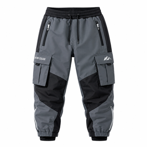 Pantalones de pirata para hombre, cosplay, renacimiento, medieval, gótico, 100% algodón, cintura elástica, talla grande 3XL - Product Image 1