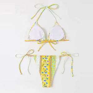 Bikinis de Moda, Venta al por Mayor de Trajes de Baño de Lujo para Mujer, Conjunto de Bikini Transpirable para Verano, Trajes de Baño Sexys para la Playa - Product Image 3