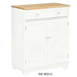 Muebles modernos para despensa de cocina, gabinete de madera maciza para almacenamiento en la cocina - Product Image 2