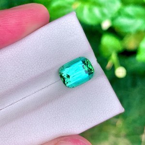 Turmalina Verde Menta Natural, Piedra Preciosa Suelta, Facetada, Calidad Premium, para Joyería - Product Image 6