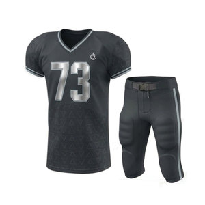 Uniforme de football américain au design moderne, vêtements de sport élégants, polyester de haute qualité, respirant, léger, parfait pour le football - Product Image 1