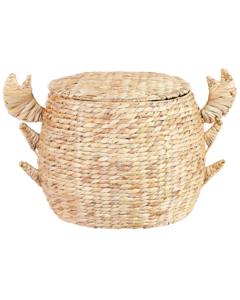 <b>Basket</b> Crab Water Hyacinth Natural Handmade Storage <b>Basket</b> Wholesale eco-friendly Made in Vietnam - Product Image 1