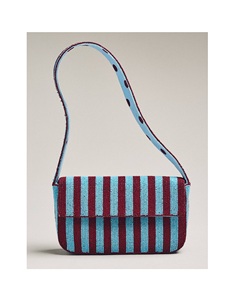 Bolso Bandolera Cuadrado Ligero de Primera Calidad con Cuentas, Fabricado en India, Suministro al por Mayor, Bolso Tipo Satchel Bordado a Mano - Product Image 1