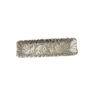 Plateau de service en aluminium de luxe, conçu pour une présentation élégante des aliments et des boissons - Product Image 3