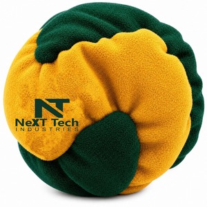 Ballons de Hacky Sack en suède synthétique de qualité supérieure NEXT TECH INDUSTRIES, 2,5 pouces, jouets - Product Image 1