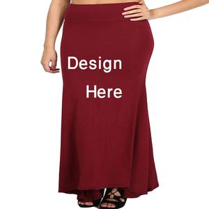 กระโปรงแฟชั่นสำหรับสุภาพสตรีทำจากผ้าฝ้าย100% ปักโลโก้ได้ตามต้องการ - Product Image 3