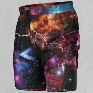 2026 New Design Custom Printed Double <b>Layer</b> 100% Cotton Eco-Friendly Breathable Quick Dry Men Sublimation Shorts OEM Service - Product Image 6
