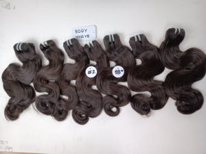 Venta al por mayor natural vietnamita Super doble dibujado cuerpo onda paquetes de extensiones de cabello humano crudo - Product Image 2