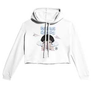 Nouveau design 2026 – Sweat-shirt pull oversize personnalisé avec logo, coupe courte, pour femme - Product Image 1