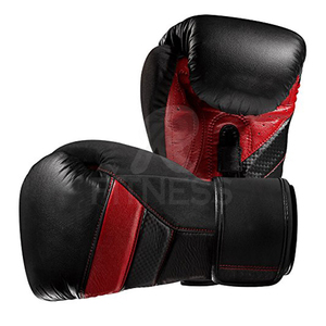 Guantes de Boxeo Profesionales para Gimnasio con Construcción de Cuero Reforzado y Acolchado de Espuma Densa para Entrenamiento y Fitness - Product Image 4
