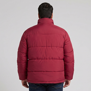 Veste matelassée en duvet pour homme grande taille, style streetwear, manteau matelassé d'extérieur, veste matelassée chaude d'hiver pour homme - Product Image 3