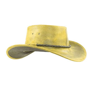 New <b>Western</b> Cowboy <b>Hat</b> Suede Warped Edge Men Women Outdoor Travel <b>Hat</b> Ethnic Cowboy <b>Hat</b> - Product Image 4
