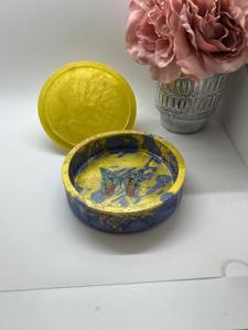 Caja de Joyería de Resina Floral Hecha a Mano de Primera Calidad, Organizador Decorativo para Guardar Objetos Pequeños, Contenedor de Regalo de Resina Personalizado - Product Image 4