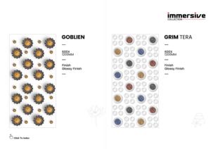 กระเบื้องพอร์ซเลนสมัยใหม่ ขนาด 60x120 ซม. 600x1200 มม. 24x48 นิ้ว ผิวมันเงา ขนาดใหญ่ เหมาะสำหรับโครงการตกแต่งภายในระดับพรีเมียม - Product Image 4