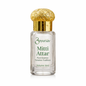 Perfume Natural de Tierra Mitti Attar |   Mitti Ittar, Attar Indio Sin Alcohol Hecho con Aceite de Sándalo - Product Image 1