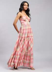 Vestido Maxi Bodycon Sexy para Mujer, Sin Mangas, Sin Tirantes, Espalda Descubierta, el Mejor Color para Fiesta, con Tirantes Finos, Largo, Casual - Product Image 3