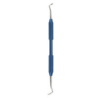P.K.T. Set (Set dengan 5 Instrumen) No. 1+2 Pegangan Bentuk Baru yang Ergonomis Berwarna Emas Hijau Biru Merah dan Perak