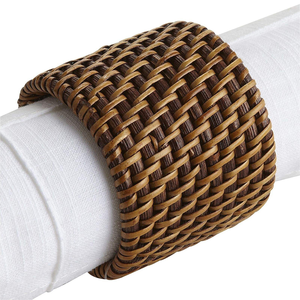 Most Popular Handicraft Rattan Napkin Ring Top Search <b>Table</b> Decoration Accessories Napkin Rings - Product Image 6