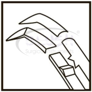 Utrata Capsulorhexis Forceps Curved Titanium Ophthalmic Microsurgical Cataract Surgery <b>Instrument</b> CE Certified By Blush <b>Surgical</b> - Product Image 5